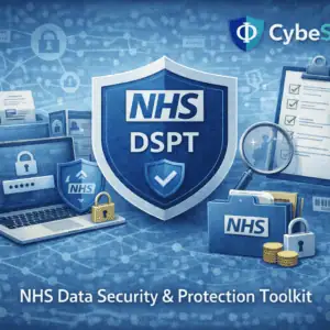 Homepage 6 NHS Data Security & Protection Toolkit certification for healthcare data security.