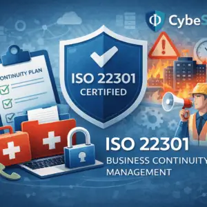 Homepage 10 Cybesure ISO 22301 business continuity management certification.